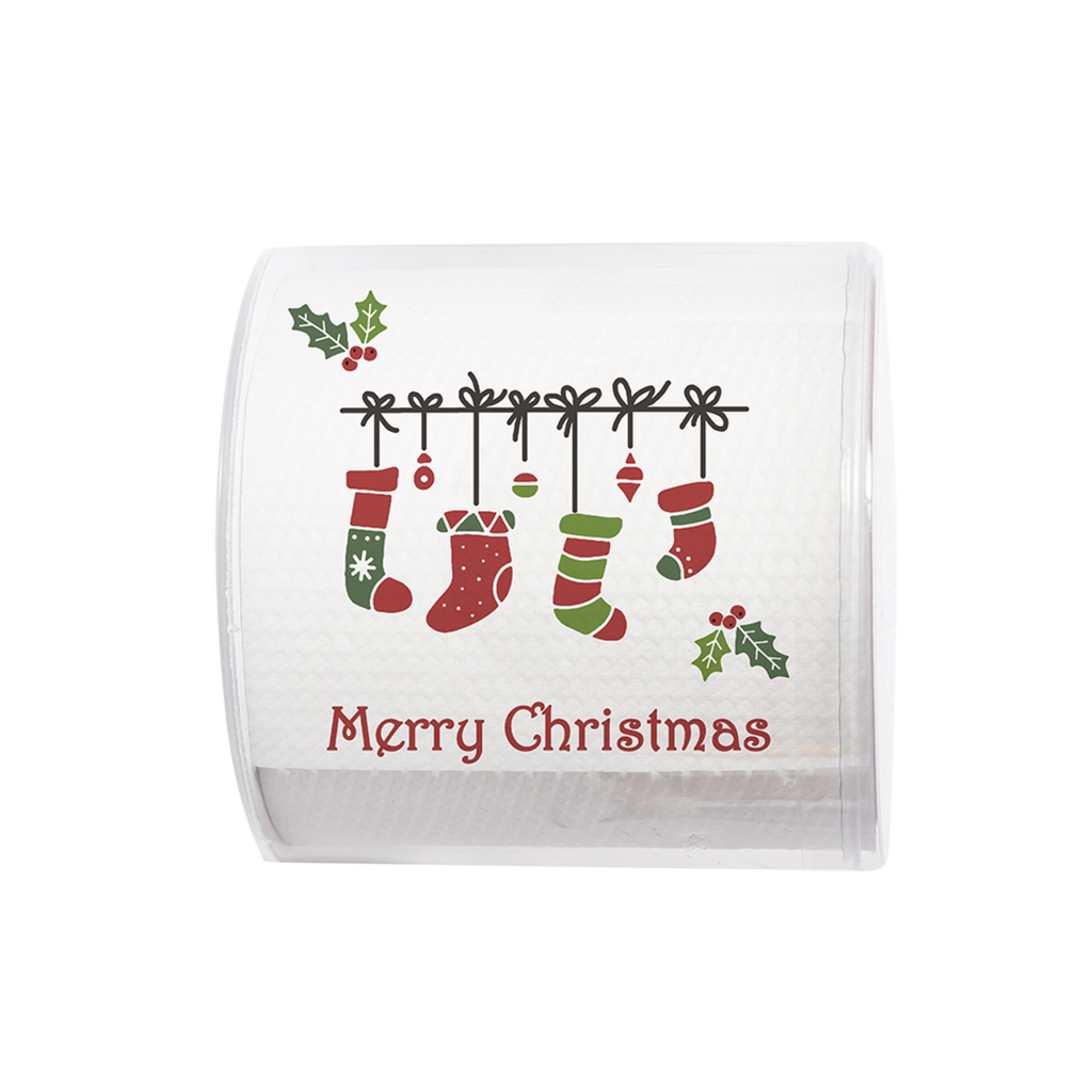 Christmas Toilet Paper - Christmas Stockings