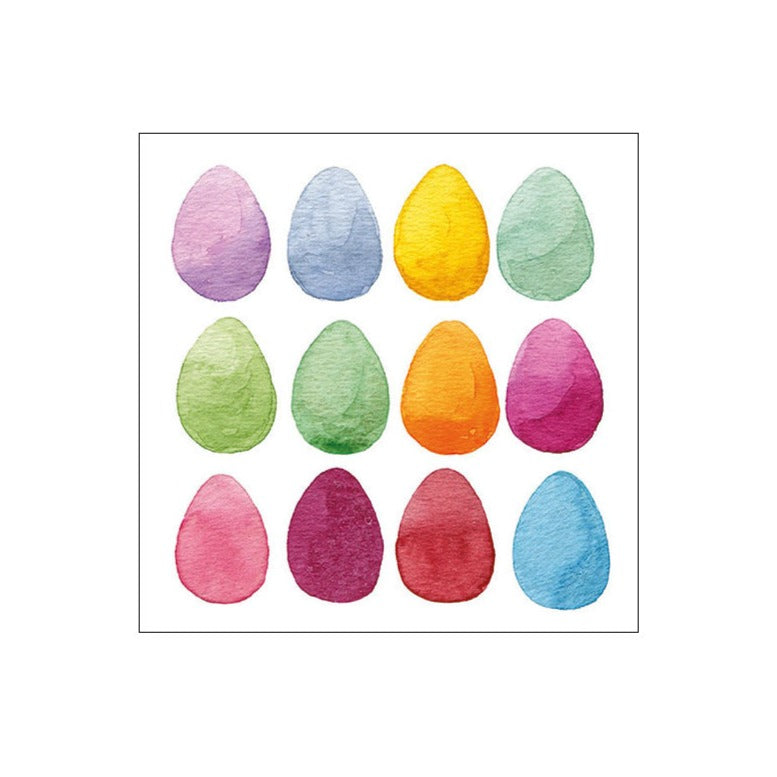 Luncheon Napkin - Easter Eggs <br> (Pack of 20)