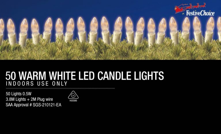 Lights <br> 50 Mini Candle Light Set