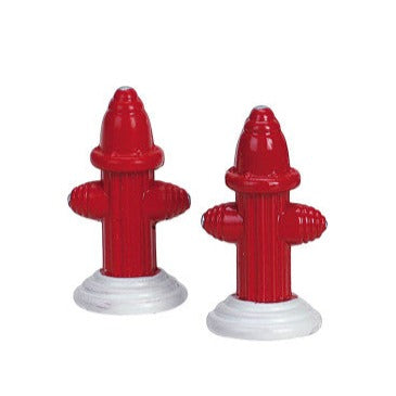 Lemax Accessories <br> Metal Fire Hydrant, Set of 2