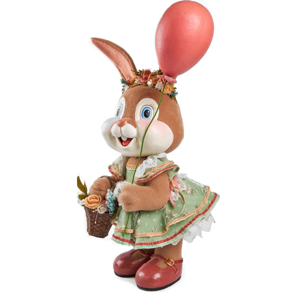 SALE - 10% OFF <br> Katherine's Collection <br> Easter <br> Blossom the Bunny with Balloon (60cm)