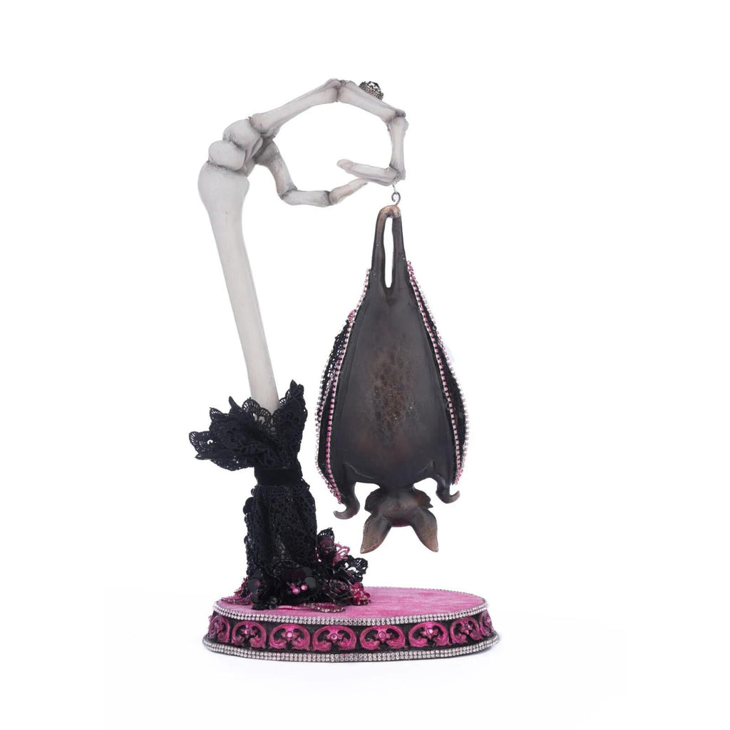 PRE-ORDER 2024 <br> Katherine's Collection <br> Pink Panic Possession <br> Lacey Bat Luminary (39cm) - $479