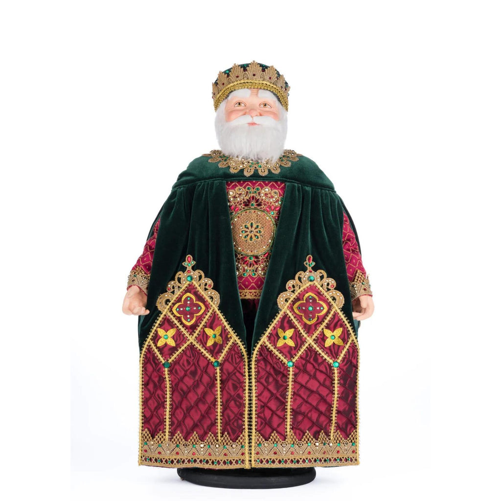 PRE-ORDER 2024 <br> Katherine's Collection <br> Christmas Castle <br> Father Christmas (67cm) - $699