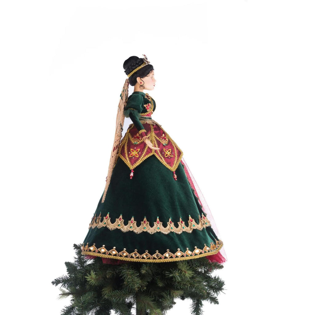 PRE-ORDER 2024 <br> Katherine's Collection <br> Christmas Castle <br> Belle Noelle Tree Top Angel (74cm) - $749
