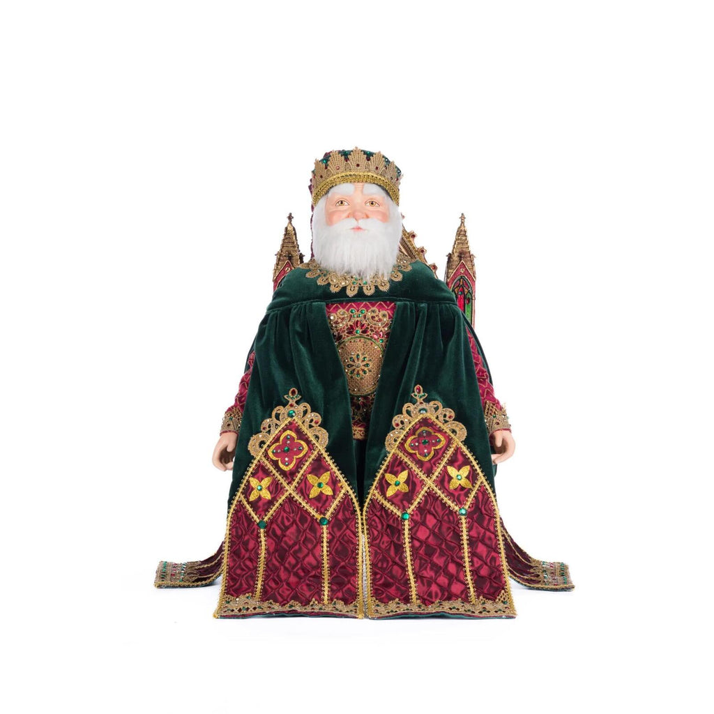PRE-ORDER 2024 <br> Katherine's Collection <br> Christmas Castle <br> Santa Chair (53cm) - $799