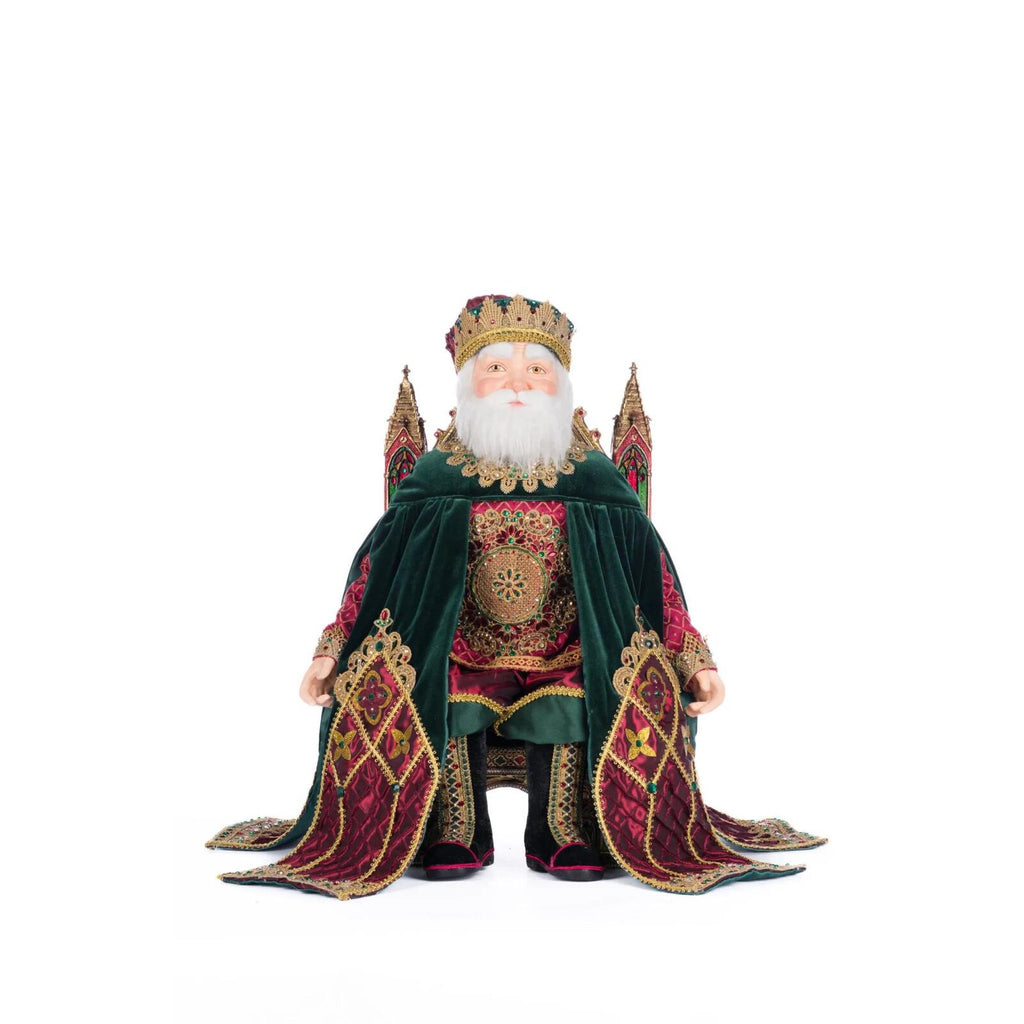 PRE-ORDER 2024 (CLOSES 26th February) <br> Katherine's Collection <br> Christmas Castle <br> Santa Chair (53cm) - $799
