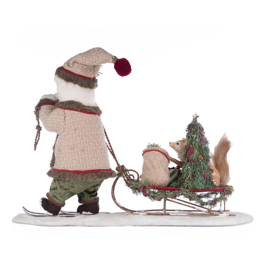 PRE-ORDER 2024 (CLOSES 26th February) <br> Katherine's Collection <br> North Country Christmas <br> Polar Bear With Forest Friends (51cm) - $799