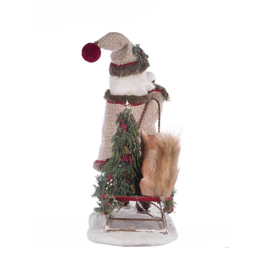 PRE-ORDER 2024 (CLOSES 26th February) <br> Katherine's Collection <br> North Country Christmas <br> Polar Bear With Forest Friends (51cm) - $799