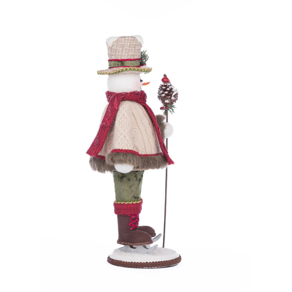 PRE-ORDER 2024 (CLOSES 26th February) <br> Katherine's Collection <br> North Country Christmas <br> Frosty Snowfield Snowman (44cm) - $259