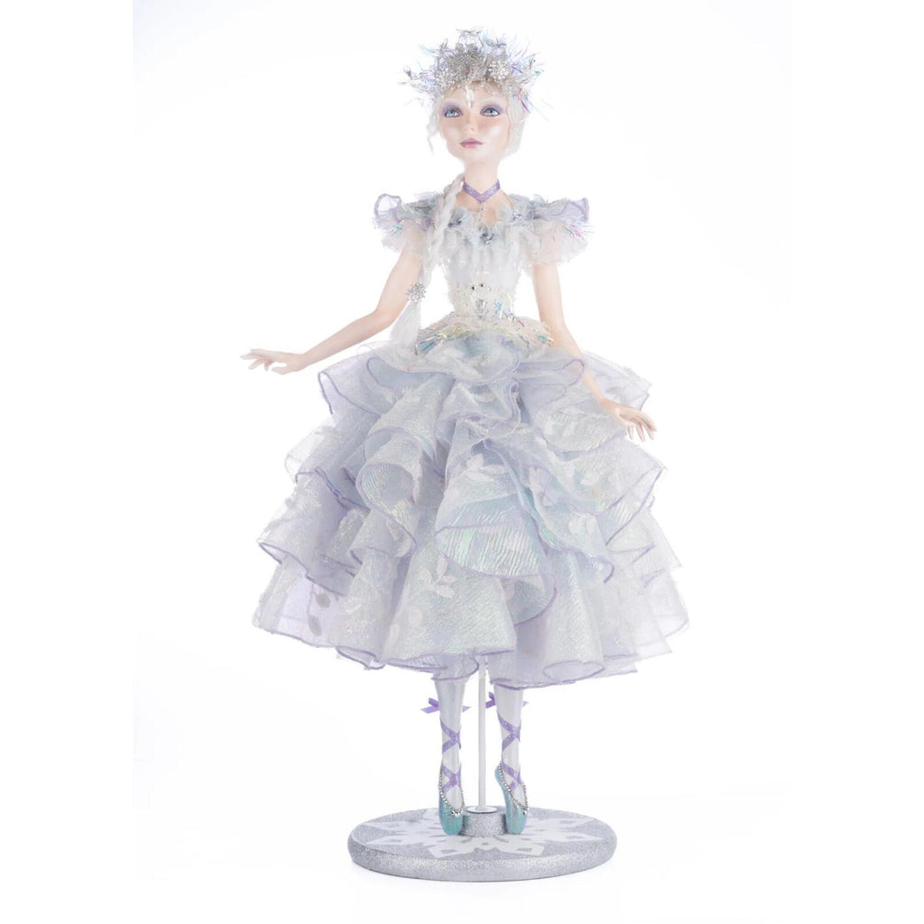 PRE-ORDER 2024 (CLOSES 26th February) <br> Katherine's Collection <br> Crystal Kingdom <br> Crystalline Winter Ballerina (74cm) - $999
