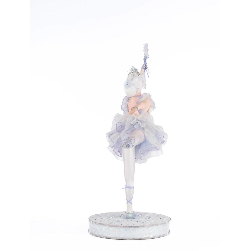 PRE-ORDER 2024 <br> Katherine's Collection <br> Crystal Kingdom <br> Crystalline Ice Princess Ballerina (53cm) - $399