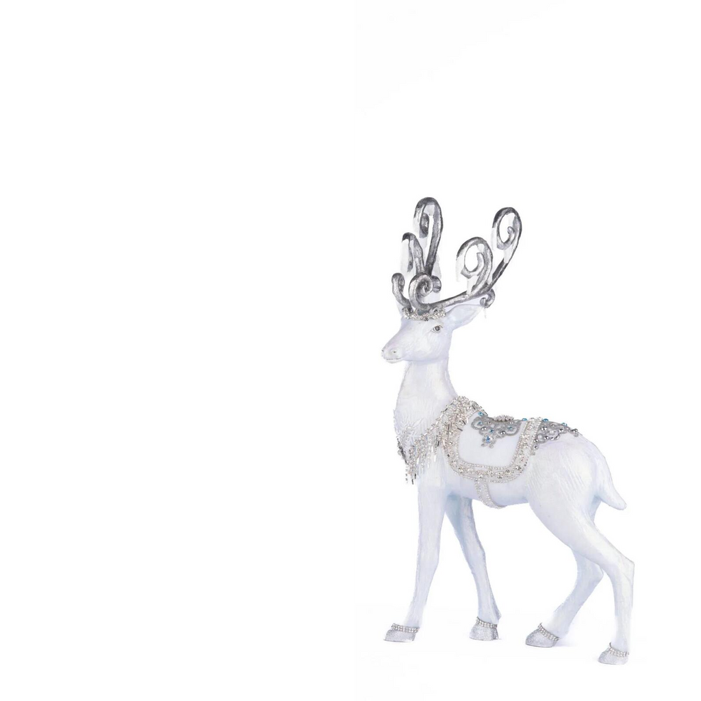 PRE-ORDER 2024 (CLOSES 26th February) <br> Katherine's Collection <br> Crystal Kingdom <br> Set of 2 Deer (38cm) - $599