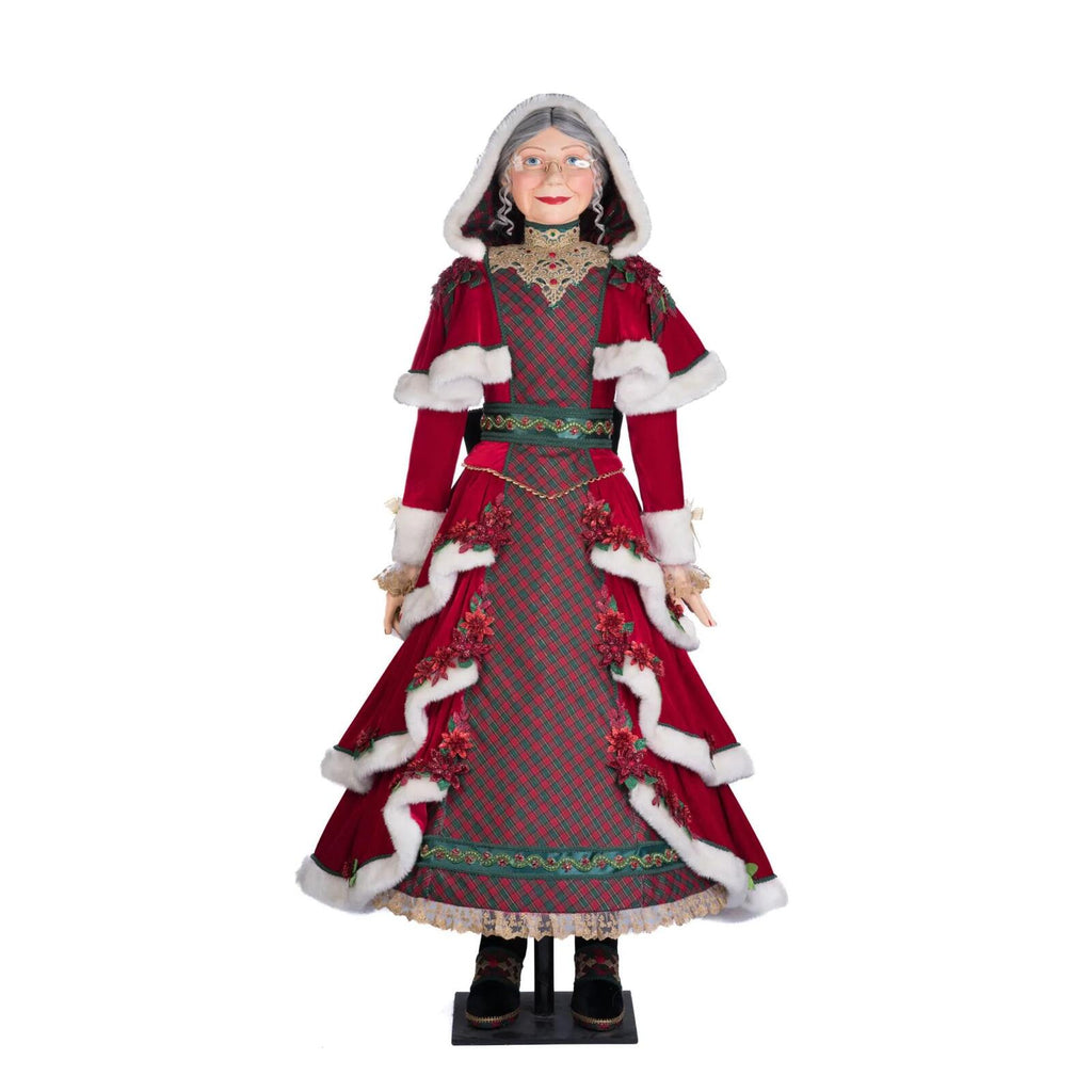 PRE-ORDER 2024 (CLOSES 26th February) <br> Katherine's Collection <br> Holiday Magic <br> Merry Magic Life Size Mrs Claus (161cm) - $2199