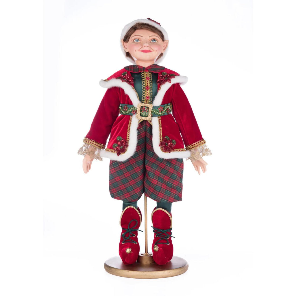 PRE-ORDER 2024 <br> Katherine's Collection <br> Holiday Magic <br> Dash O Magic Boy Elf (65cm) - $499