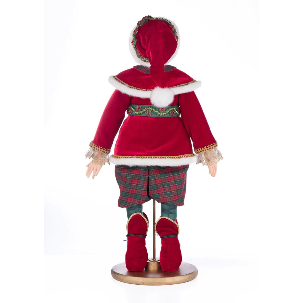 PRE-ORDER 2024 (CLOSES 26th February) <br> Katherine's Collection <br> Holiday Magic <br> Dash O Magic Boy Elf (65cm) - $499