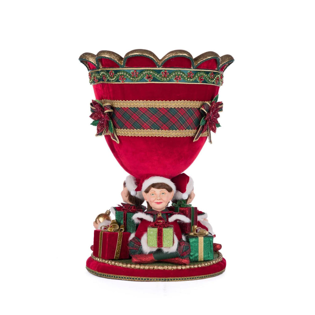 PRE-ORDER 2024 (CLOSES 26th February) <br> Katherine's Collection <br> Holiday Magic <br> Elf Urn (46cm) - $899