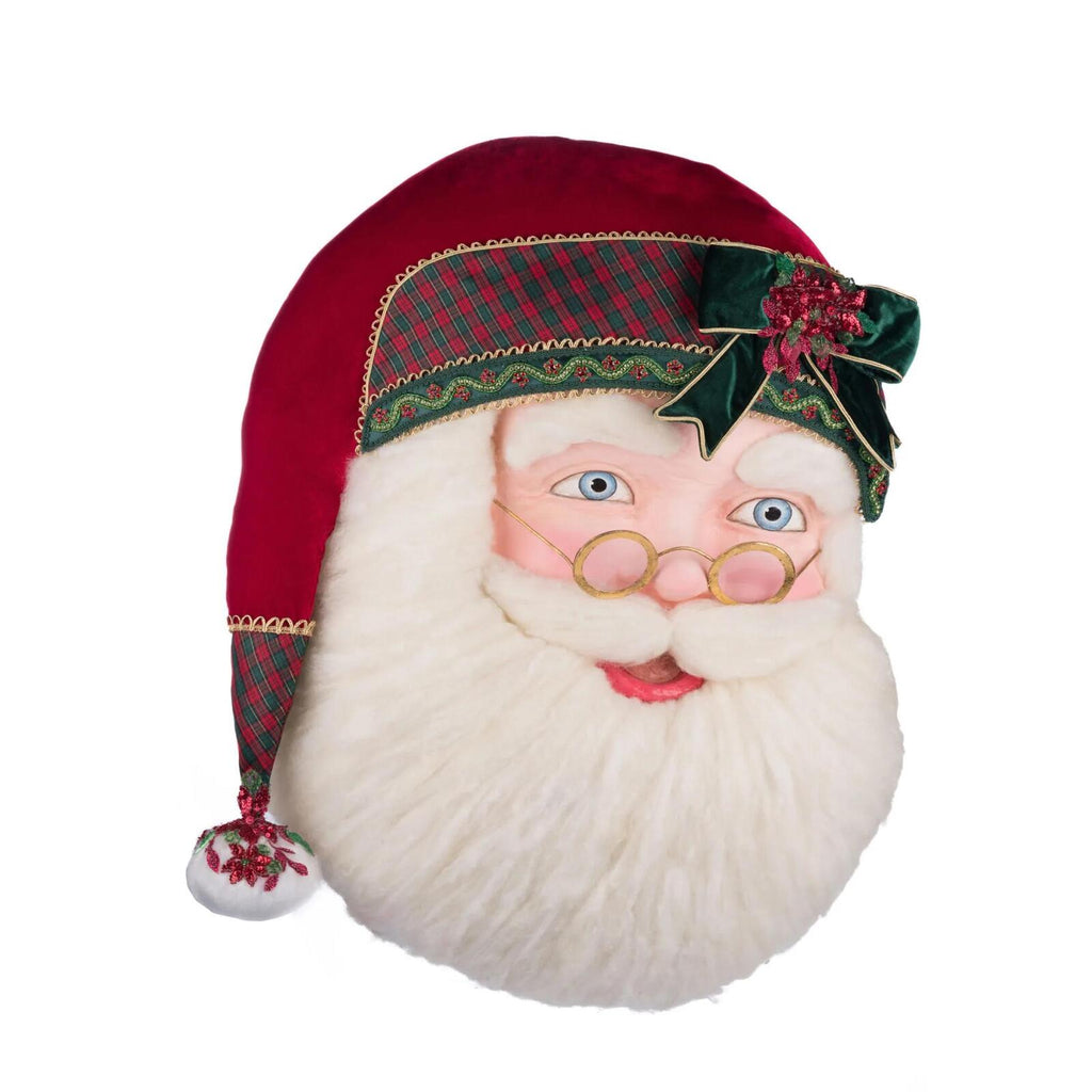 PRE-ORDER 2024 <br> Katherine's Collection <br> Holiday Magic <br> Santa Wall Mask (56cm) - $569