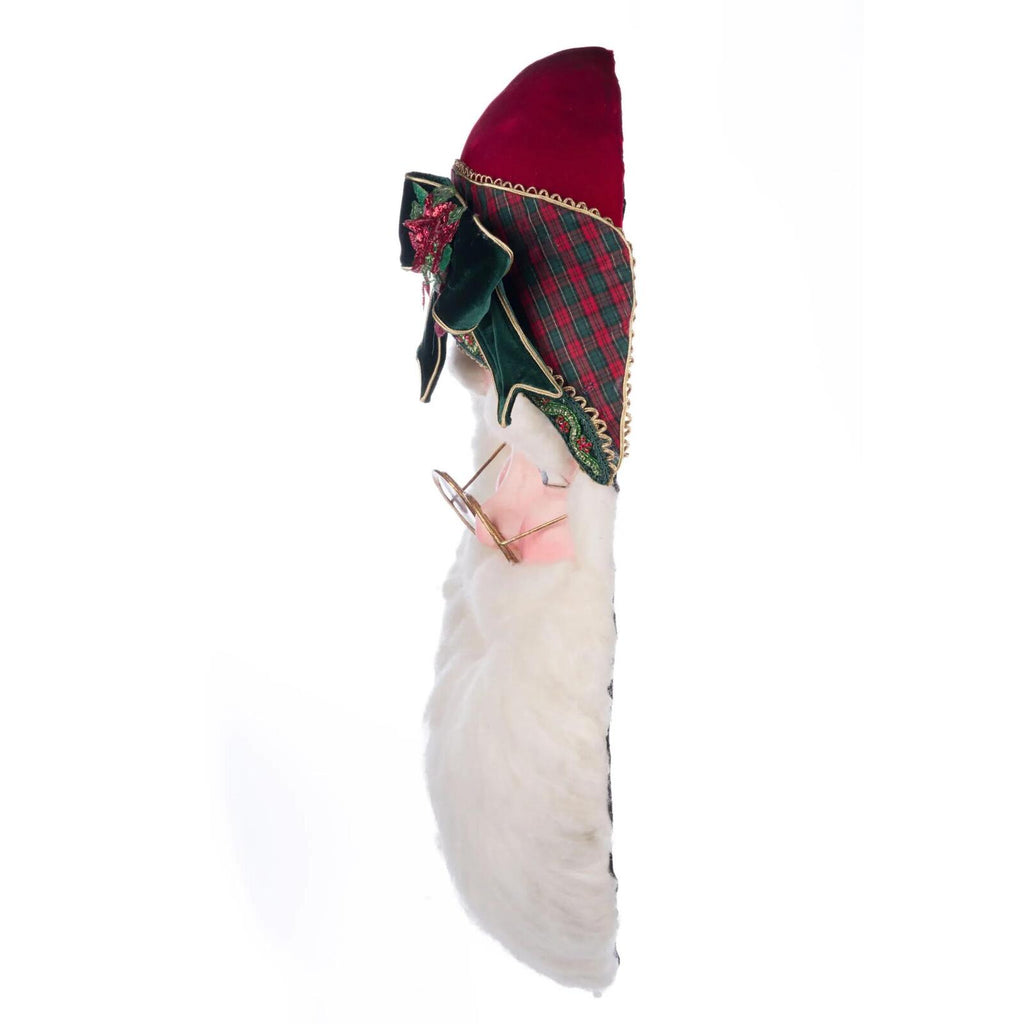 PRE-ORDER 2024 (CLOSES 26th February) <br> Katherine's Collection <br> Holiday Magic <br> Santa Wall Mask (56cm) - $569