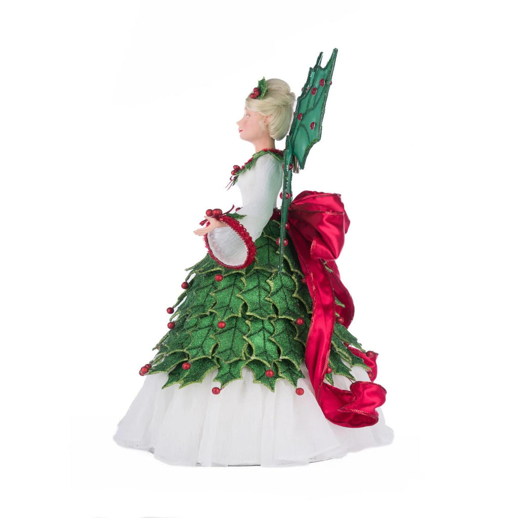 PRE-ORDER 2024 (CLOSES 26th February) <br> Katherine's Collection <br> Village of Holly Woods <br> Fairy Tree Topper (56cm) - $549