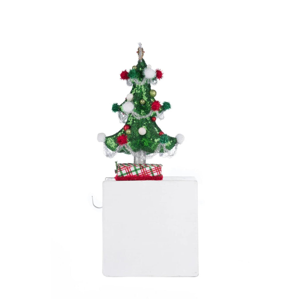 PRE-ORDER 2024 (CLOSES 26th February) <br> Katherine's Collection <br> Village of Holly Woods <br> Whimsical Stocking Holder (34cm) - $199