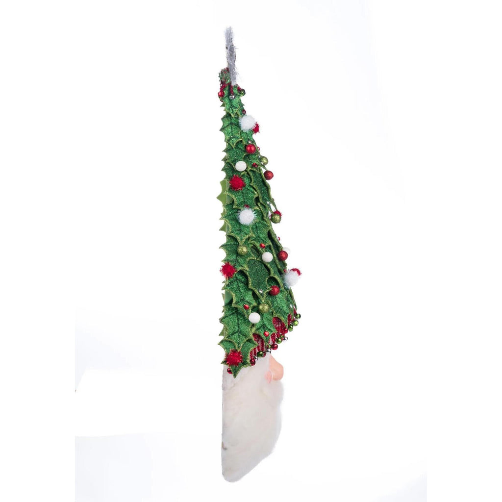 PRE-ORDER 2024 (CLOSES 26th February) <br> Katherine's Collection <br> Village of Holly Woods <br> Santa Wall Mask (76cm) - $499