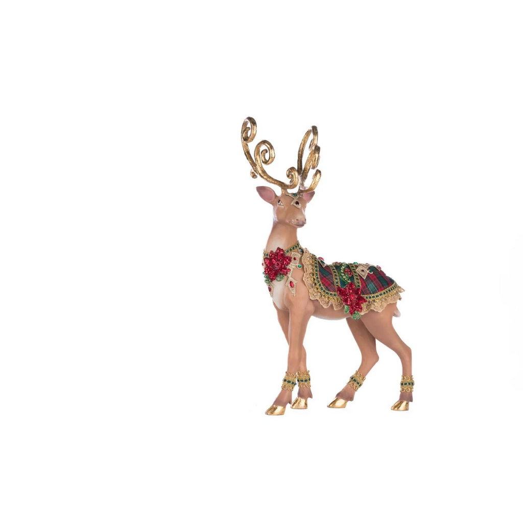 PRE-ORDER 2024 (CLOSES 26th February) <br> Katherine's Collection <br> Holiday Magic <br> Set of 2 Deer (38cm) - $599