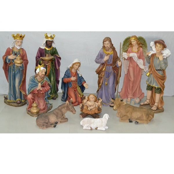 Nativity Set 36" (90cm H) - 11 pieces