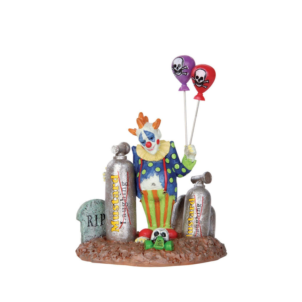 Spooky Town Figurine <br> Balloon Clown