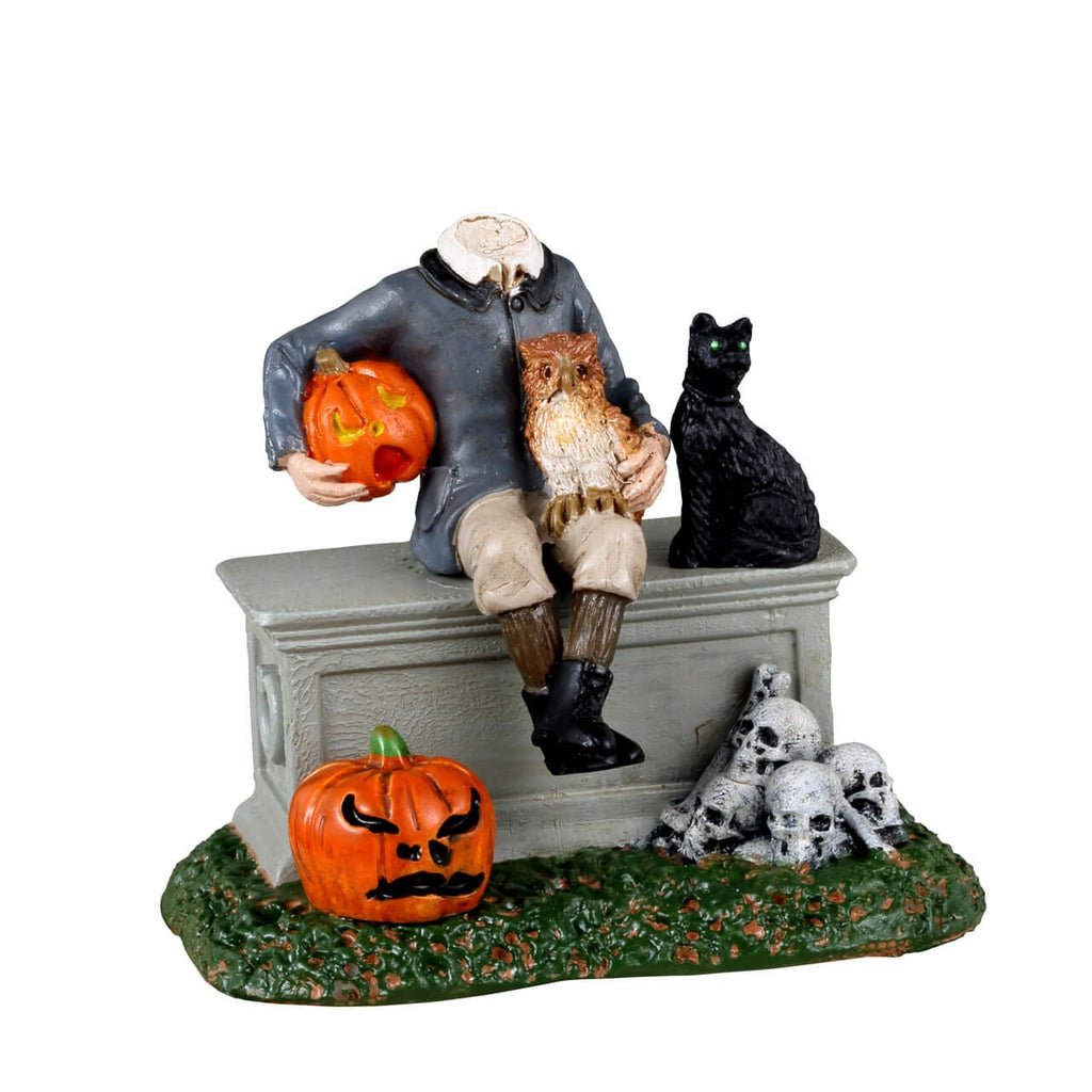 Spooky Town Figurine <br> Lost His Head
