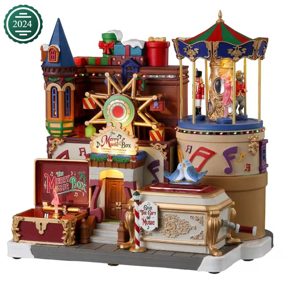 LEMAX 2024 PRE-ORDER <br> Sights & Sounds <br> The Merry Music Box - $299