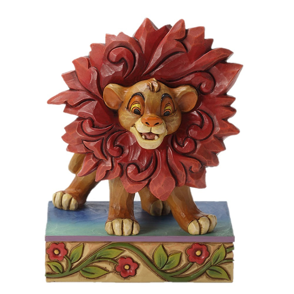 DISNEY TRADITIONS<br> Simba Personality Pose <br>"Just Can't Wait To Be King"