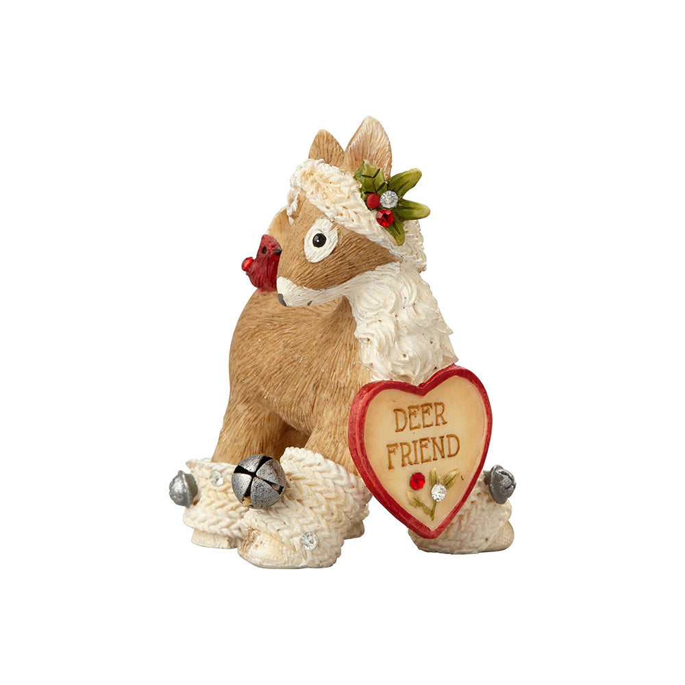 The Heart of Christmas <br> Reindeer With Cardinal