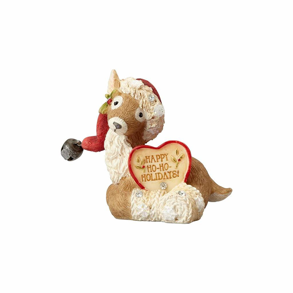 The Heart of Christmas <br> Reindeer With Santa Hat