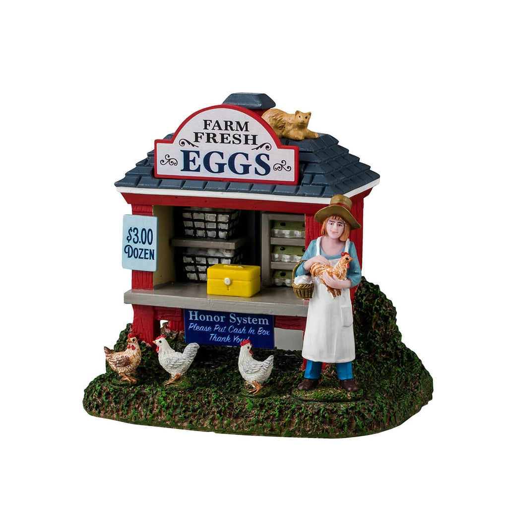 LEMAX 2024 PRE-ORDER <br> Table Piece <br> Egg-Cellent Egg Stand - $39.95