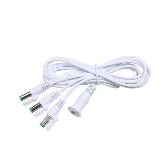 LEMAX 2024 PRE-ORDER <br> Lemax Adaptors <br> Expansion Cable, Type-L to Type-U X 3, White