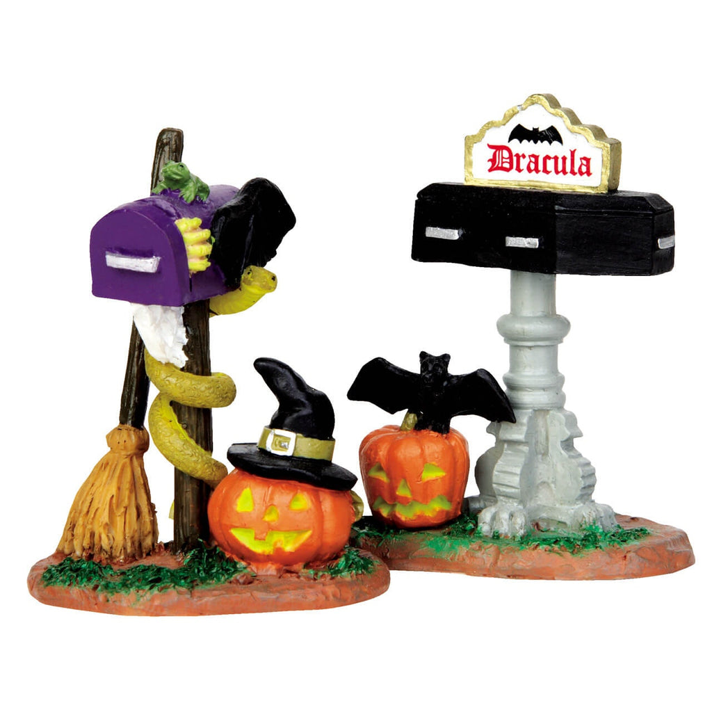 Spooky Town Accessory <br> Monster Mailboxes