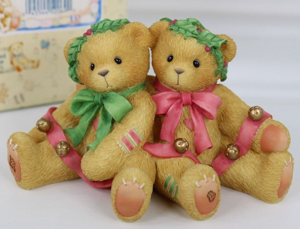Cherished Teddies - Bonnie and Harold <br> "Ring in the Holidays with Me"