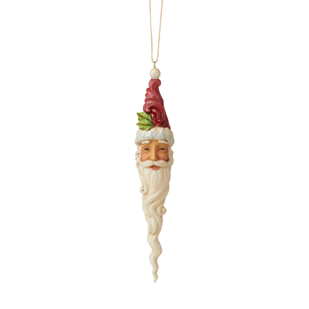 Heartwood Creek <br> Hanging Ornament <br> Wonderland Santa Icicle