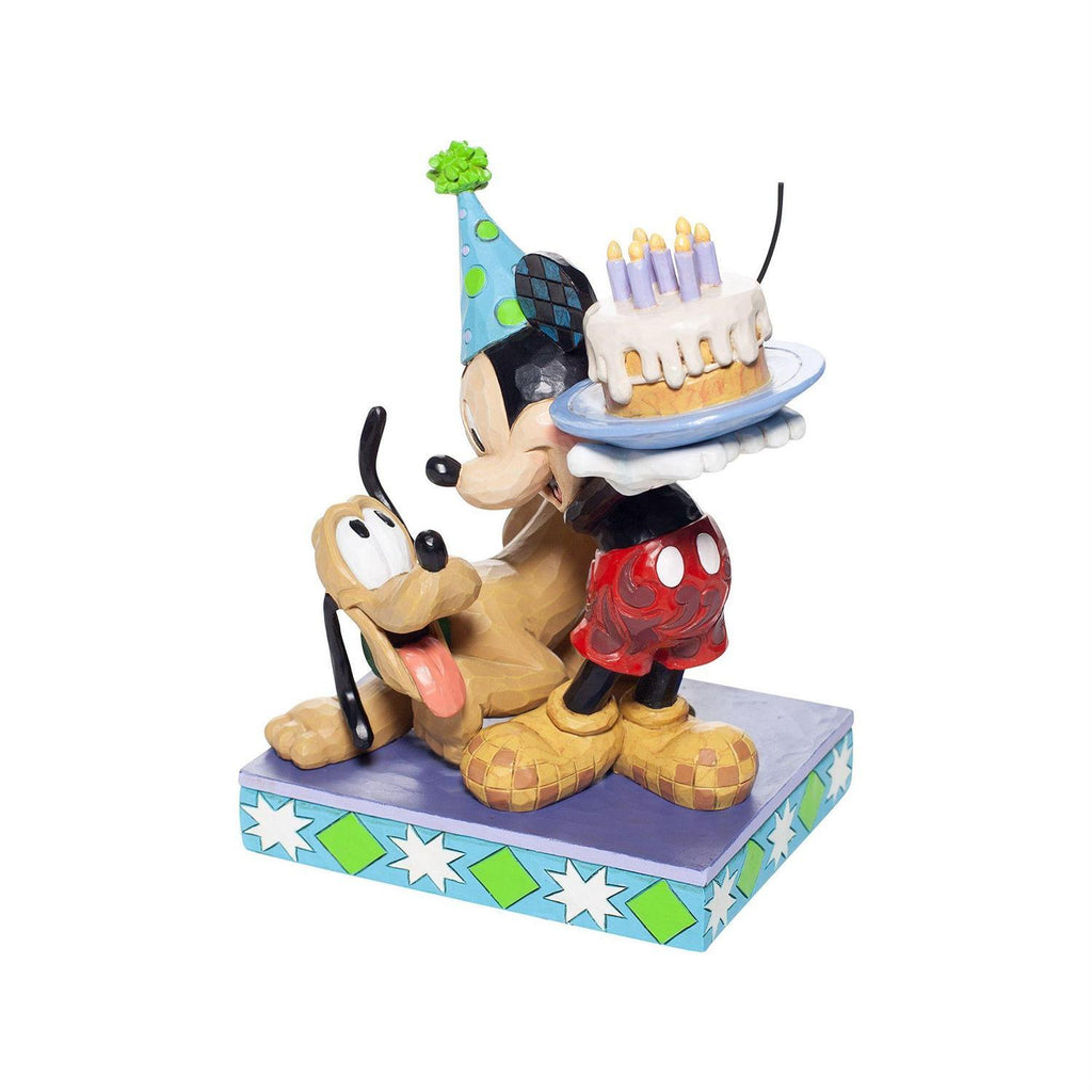 DISNEY TRADITIONS <br> Pluto and Mickey Birthday <br> "Happy Birthday Pal!"