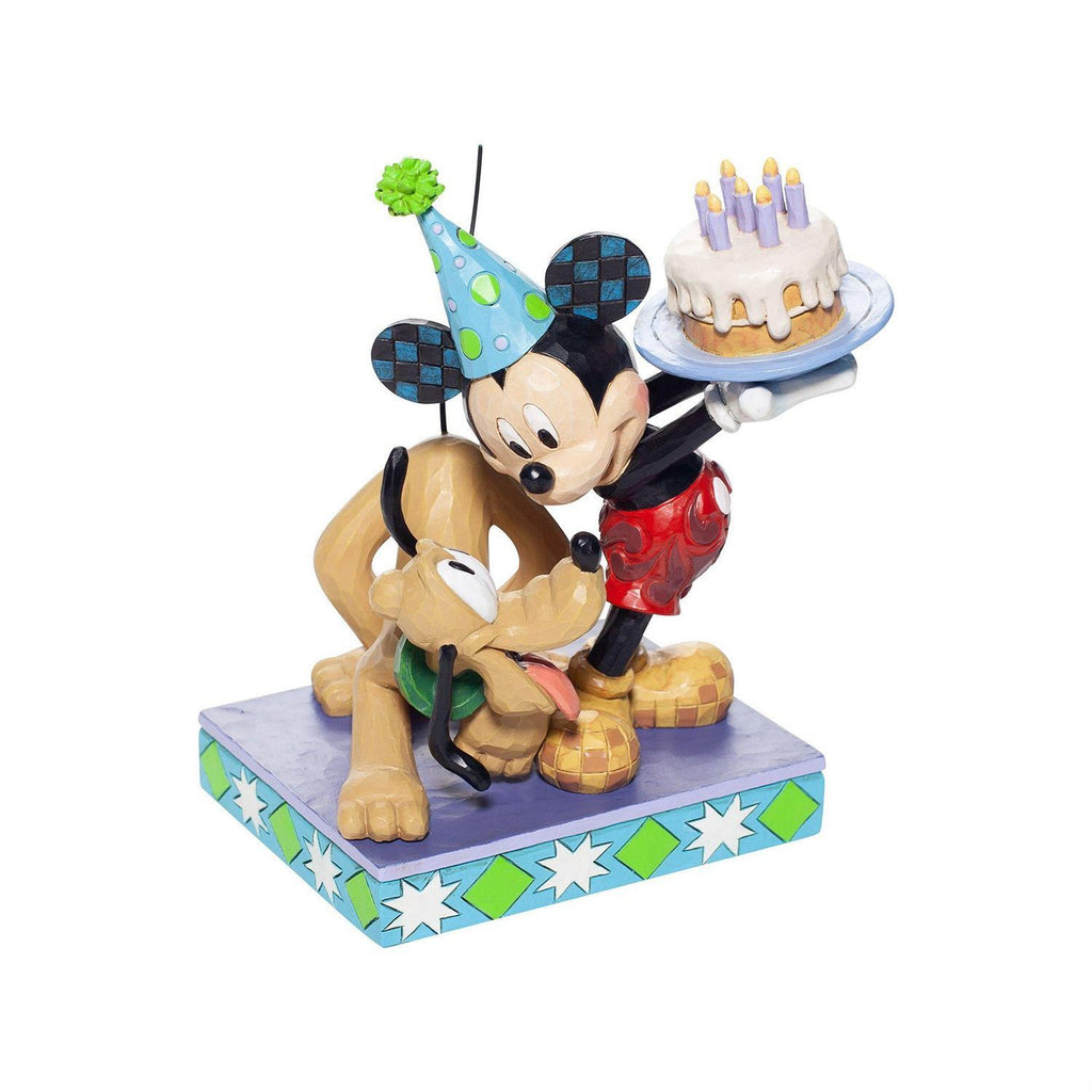 DISNEY TRADITIONS <br> Pluto and Mickey Birthday <br> "Happy Birthday Pal!"