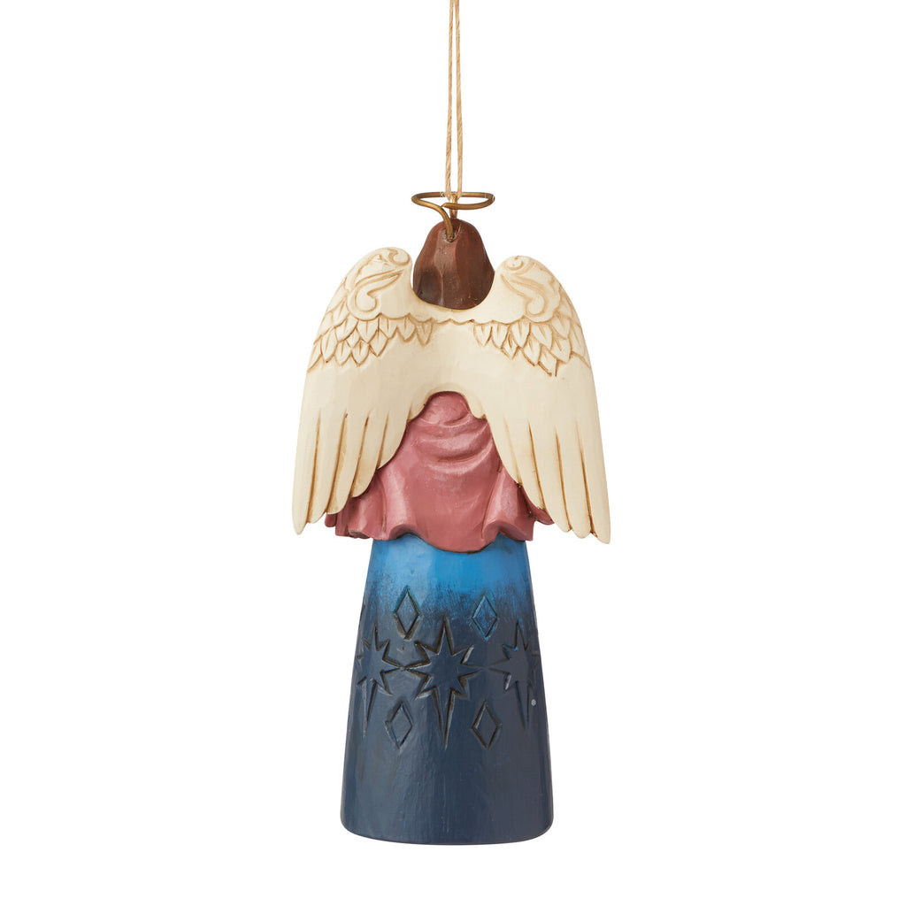 Heartwood Creek  <br> Hanging Ornament <br> Nativity Angel with Lantern (12cm)