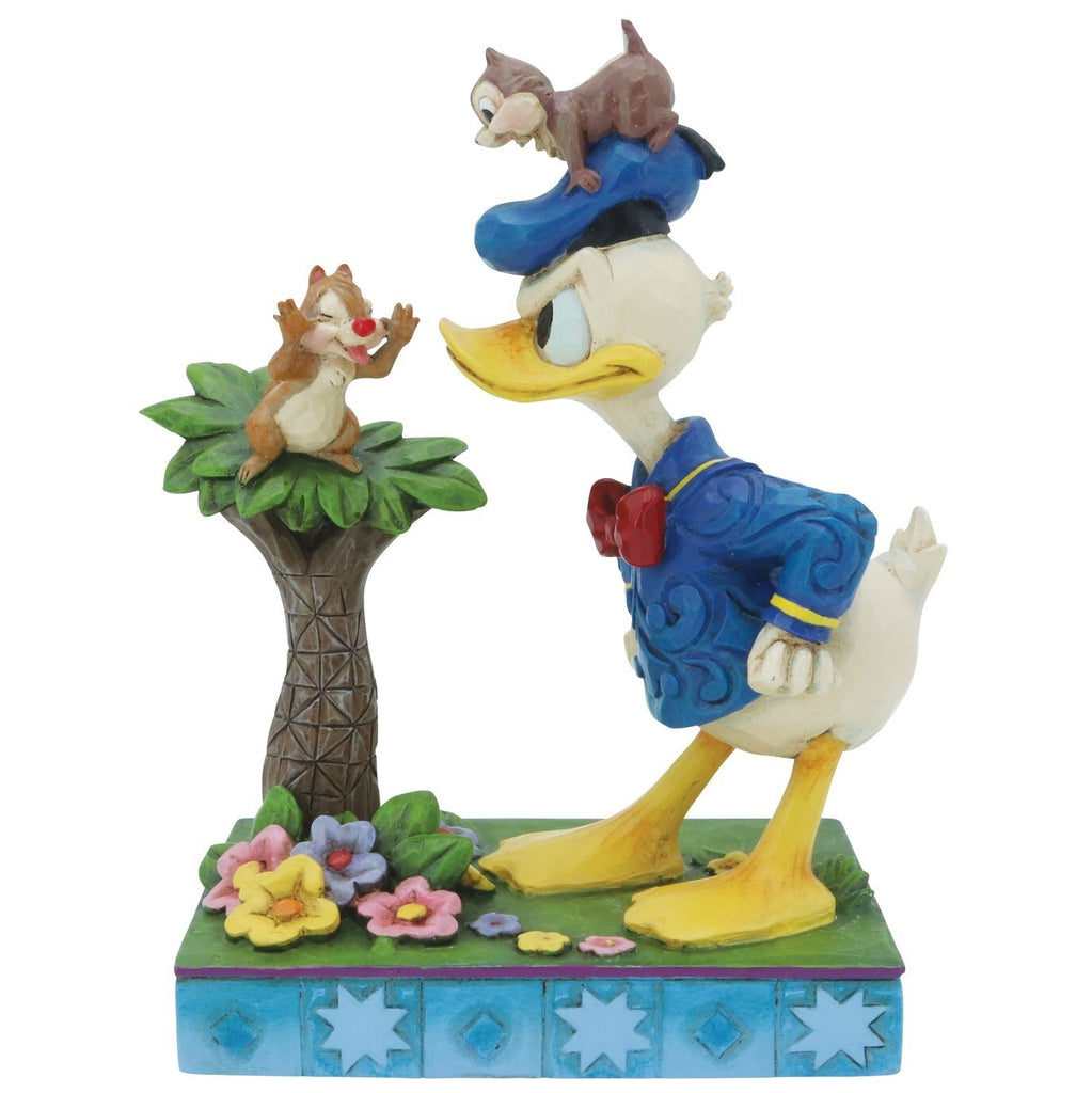 Disney Traditions <br> Donald With Chip 'n' Dale <br> "A Mischievous Pair"