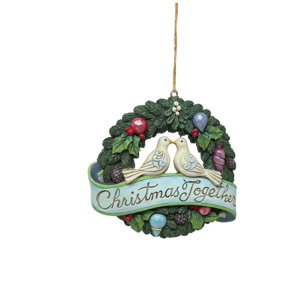 Heartwood Creek  <br> Hanging Ornament <br> Christmas Together Wreath