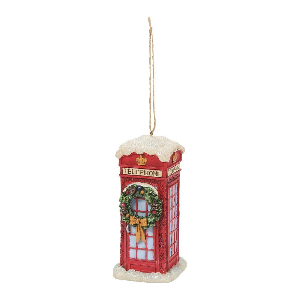 Heartwood Creek  <br> Hanging Ornament <br> Christmas Phone Box