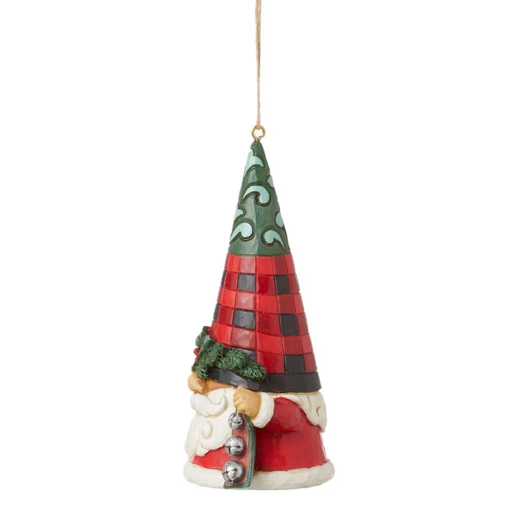 Heartwood Creek <br> Highland Glen <br>Hanging Ornament <br> Gnome with Bells (11cm)