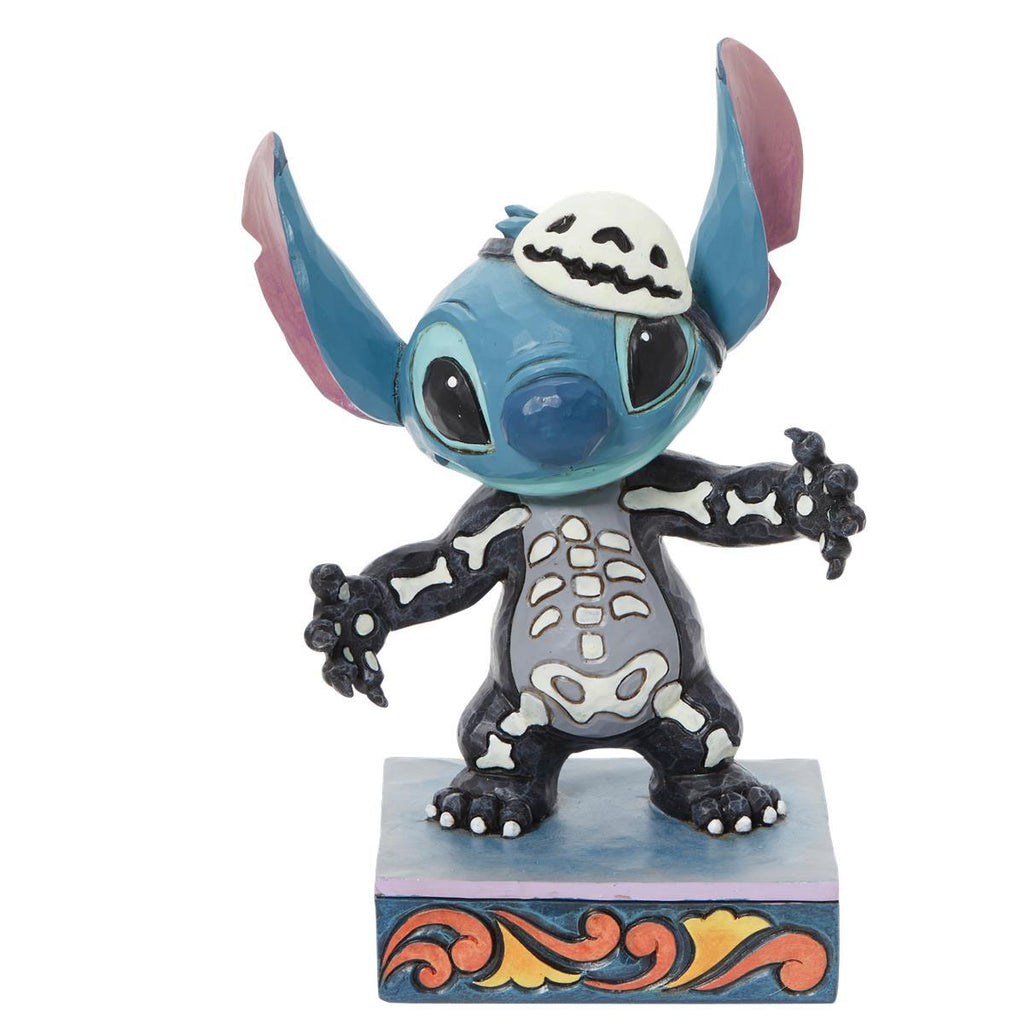 DISNEY TRADITIONS <br> Stitch Skeleton <br> “Spooky Experiment”