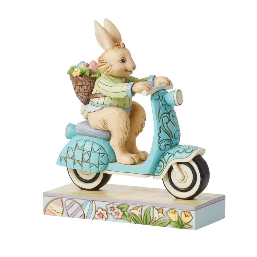 Heartwood Creek <br> Easter Bunny on Scooter <br> "Scooting Towards Easter"