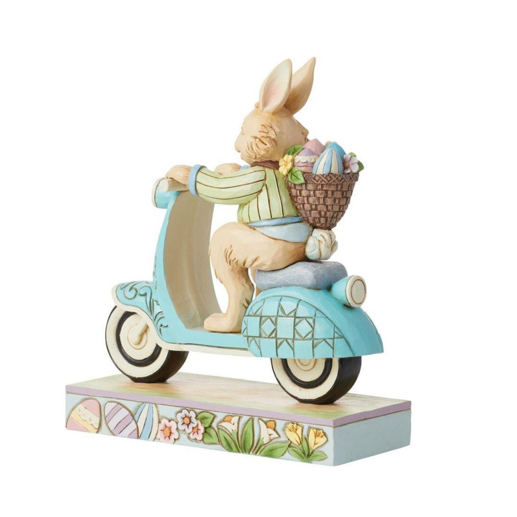 Heartwood Creek <br> Easter Bunny on Scooter <br> "Scooting Towards Easter"