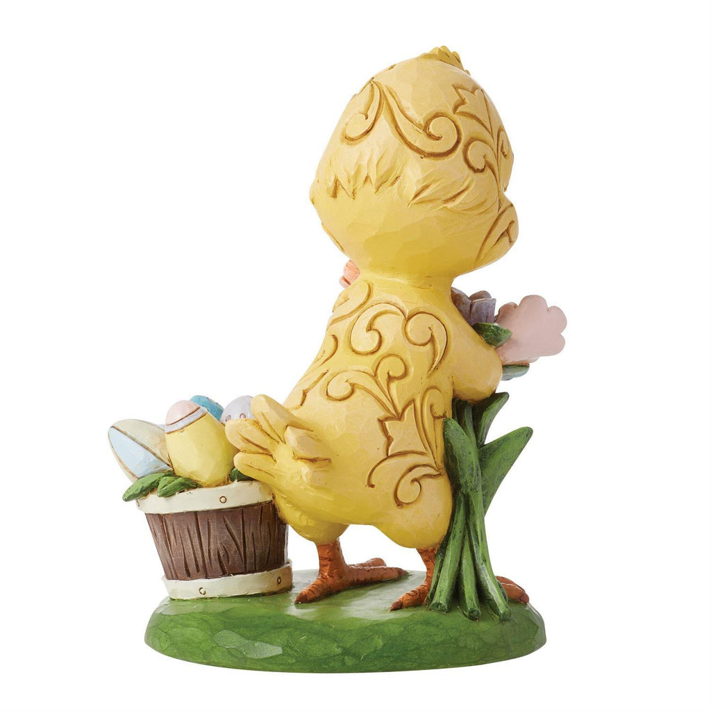 Heartwood Creek <br> Chick With Flowers <br> "One Cute Easter Chick"