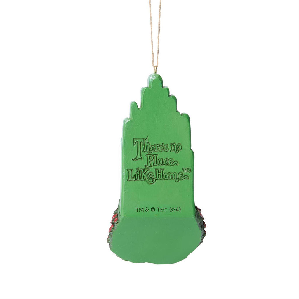 PRE-ORDER 2024 <br> Wizard of Oz by Jim Shore <br> Hanging Ornament <br> Ruby Slippers (12cm) - $49.95